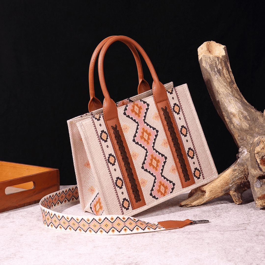 BOHEMIANS™ Borsa Boho Stile Azteco - Step Up